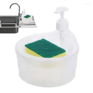 Усредство из жидкого мыла рука 2 в 1 кухонная столешница для мытья блюда с губкой для ванной комнаты