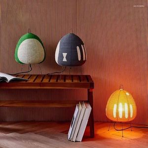 Table Lamps 2024 E27 Lamp Tripod Rice Paper Desk Light For Living Room Bedroom Atmosphere Bedside Night Lights Decor Lantern