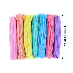 100 шт./Упаковки Chenille Stems Check Cleaner Kid Образовательная игрушка