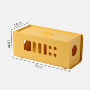 Коробка для хранения кабеля для сокета Организация кабельной коробки для полоски коробки на рабочем столе