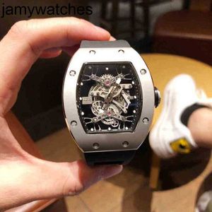 Watch Date Luxury Richardmill Mens Mechanical 3a Watch.model.mens Watch.folding Buckle Imported Rubber Watchband Movement