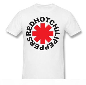 Mode Männlichen 100 Baumwolle Rock Band Red Chili Peppers TShirt Männliche Runde Kragen Schwarz Kurzarm T-shirts S6XL Casual te2422153