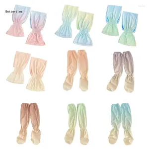 Knee Pads B36D Lady Arm Gloves Sleeves For Driving Party Girls Loose Summer Multiple Color