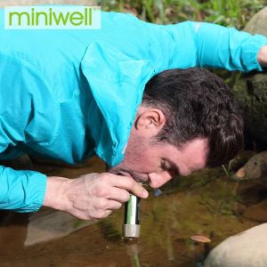 Выживание Miniwell Outdoor Portable Filter Water Filter может выпить воду непосредственно для аварийного комплекта кемпинга