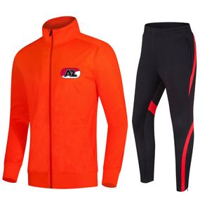 Alkmaar AZ Stichting FC MEN039S TODUATY XXL KITURY XXS Kurtka i Pant Soccer Training Suits Outdoor Sportsła zużycie 4907839