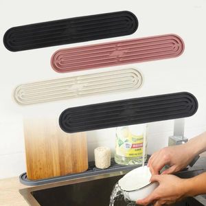 Table Mats Food-grade Silicone Mat Clean Kitchen Drain Flexible Sink Anti-slip Countertop Protection Pad For