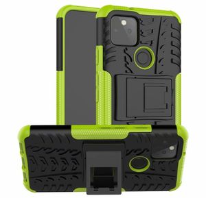 Casi ibride per Google Pixel 5 4A 5G Case Armatura TPU Gel Protezione della pelle Coperchio Hard Tervita1385324