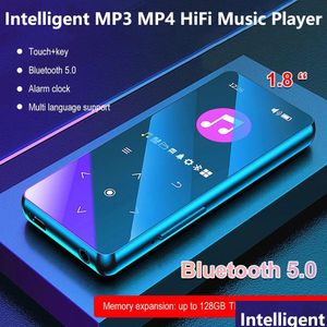 MP3 MP4 Player Player tragbare Bluetooth 5.0 HiFi Lustless Music Mini Video -Wiedergabe mit FM -Radio -E -Book -Aufnahme für Walkman Dro Dh58o