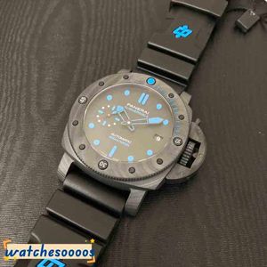 Lyxur för män Mekaniskt armbandsur i lagerdykningsserien Titan 42mm Men S PAM00960 Vattentäta armbandsur Rostfritt stål