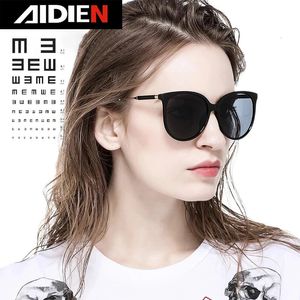 Kadınların Güneş Gözlüğü Miyopya Polarize Lens Diyopter Ladies Sürücü Gkgles UV Marka Tasarımcısı Büyük Boy Retro Güneş Gözlükleri 240326