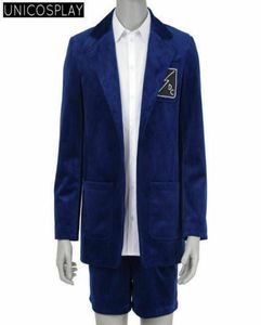 Angus Young Cosplay Costume School Boy Uniform Men039 Suit abita da cappotto9951187