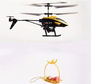 Mini aircraft Wltoys V388 RC Drone 24G 35CH Colorful Lights With Hanging Basket RC Quadcopter Helicopter Toys For Kids GiftsHY3614400