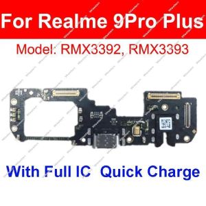 Für Realme 9i 9 Pro Plus 9Pro+ 4G 5G USB Charger Board Dock Connector USB Ladung Jack Port Small Board Teile