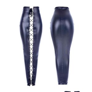 Tema Kostüm Unisex Yumuşak PU Deri Denizkızı Bacak Bağlayıcı Mumya Çuval Torbası BDSM BADAGE KISAKLARI ADT TOYS SLAVE ROLİ FE DHOMY