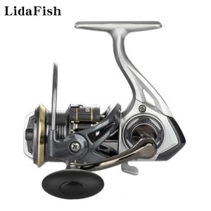 Bolos 12+1BB Ultra Light Left/Direito Intercambiável Coloque Robina de Pesca 5.2: 1 Roda de pesca de alta qualidade Grip Grip