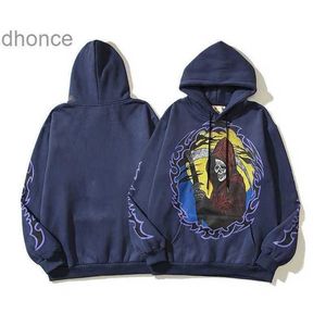 Designer New Spring and Autumn Hoodie Gender Trendy Brand Flame Kirin Arm James Hooded Loose Couple Trend