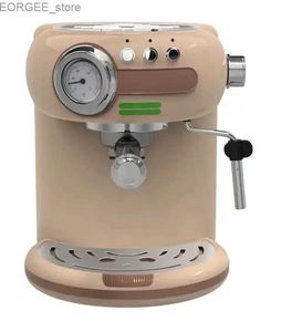 Kaffe tillverkare kaffemaskin italiensk automatisk espressomaskin mjölkskum cappuccino maskin y240403