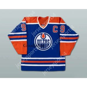 Gdsir Custom WAYNE GRETZKY 99 EDMONTON OILERS WHA DEFUNCT TEAM HOCKEY JERSEY NEW Top Ed S-6XL