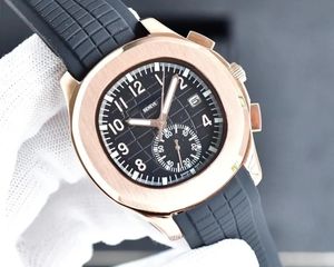 U1 Top AAA Luxury Brand Watch Men Women 5968 Movimento meccanico automatico Guarda i moderni classici di qualità trasparente orologi da polso in gomma trasparente