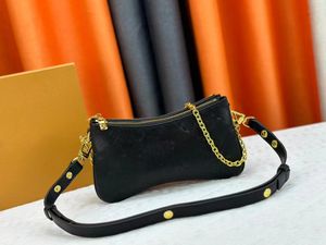 2023 Torby designerskie Flapst Bum Crossbody Nbuh oryginalna skórzana łańcuch klasyczny łańcuch drukowania kamery przezroczyste torby 45862