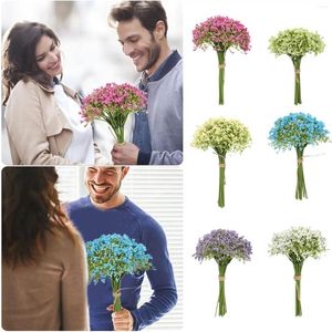 Dekorativa blommor Zinnia Artificial Simulation Full Star Wedding Decoration Wind Bride Holding a Bouquet Foam Form