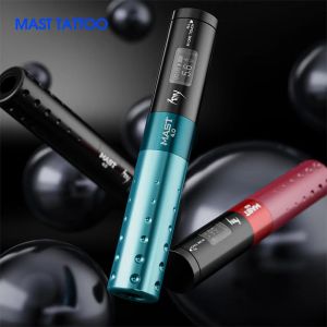 Machine Mast Tattoo Tour Amy 4.0mm Stroke Length Wireless Tattoo Hine Pen Battery Power by Mcorec2 Makeup Permanent Led Direct Drive