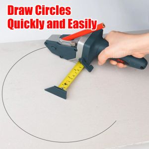Plasterboard Edger With 5M Tape Measure Drywall Cutting Carpentry Tool Gypsum Board Cutter Cardboard Scriber Hand Tools