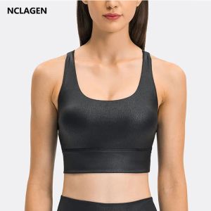 BRAS NCLAGEN Sport Bra Cross Back Stoßdämpfer High Support Fitness Unterwäsch