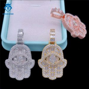 Fabryka bezpośrednio sprzedaj mody żyrandoli wisiorki Hip Hop Custom Iced Out Moissanite wisiorek