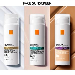 Ansiktsserie Ålder / olja / pigmentkorrigerare Synlig pigmentering Korrigeringsskydd för torr till normal hud 50 ml