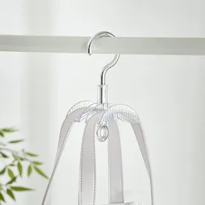 Hooks 360 rotierende Handtasche Haken Multi funktionaler Hangs Bag Rack Kleiderbügel für Schalbackpack Hut Aufbewahrung Schrank Organizer