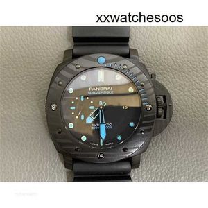 Top Clone Men Sports Watch Panerais Luminor Automatisk rörelse Rörelse Sapphire Mirror Storlek 47mm Importerad Watchband BK4R