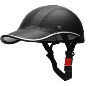 Motorcykel Half Helmet Baseball Cap StyleHalf Face Helmet Electric Bike Scooter Antiuv Safety Hard Hat8885878