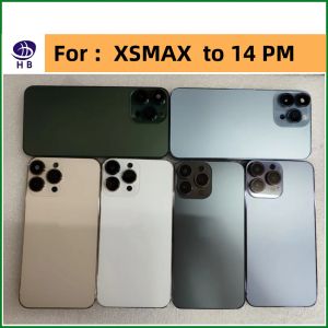 İPhone XSmax için DIY Konut 14 Promax Büyük Kamera Konut Arka Kapak Uyumlu Xs Maks.