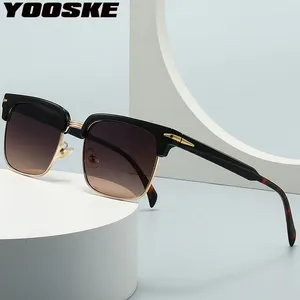 Sonnenbrille imwete Modebrahmen Rahmen Moderner Retro -Charm Sonnenbrillen Klassische Fahren Sonnenbrille Uv400 Schutzbrille