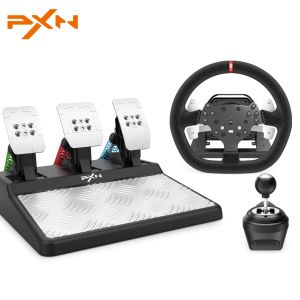 Wheels PXN V10 Game Steering Racing Simulator Steering Wheel Volante 270/900 Rotation with Clamps For PC/PS4/Xbox One/Xbox Series X/S