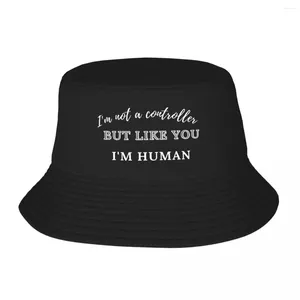 Ballkappen „I'm Not A Controller But Like You Human“ Bucket Hat Sonnenschutzhüte für Männer