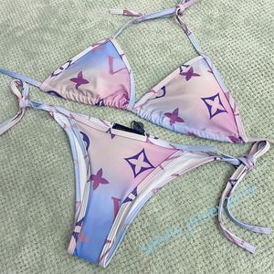 Dunkelbrauner, karierter Badeanzug für Damen, langärmeliger Badeanzug, schmaler Sommer-Bikini für Damen, Größe S-XL