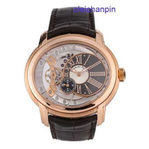 AP Calendar Wristwatch Millennium Series 18k Rose Gold Automatic Machinery 15350OR.OO.D093CR.01 Watch Mens Diameters 42*47MM