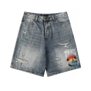 Herren Plus -Size -Shorts Polar Style Summer Wear mit Strand außerhalb der Straße reines Baumwoll 2W2F2