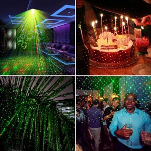 LIGHT LED LIGHT DJ DJ Disco Light Projector Laser Lights Controllo Sound Party Lights Living Room Bar Birthday Wedding Projector Lampada