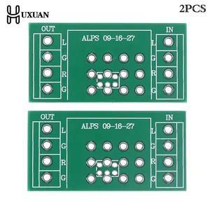스마트 홈 컨트롤 2PCS 전위차계 PCB 보드 ALPS 09 Type 16 27