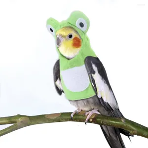 Katzenkostüme Großhandel Haustier Vogelkleidung handgefertigtem maßgefertigter Papagei verkauft niedlich ein Froschkreativ -Cosplays