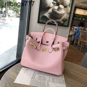 Designer BK Handbag Äkta läder Lychee Grain Leather Platinum Large Capacity Womens Bag Fashion Shoulder Lady Celebrity