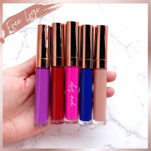 Sets Matte Liquid Lipstick Private Label Makeup Cosmetics Longlasting Wear Waterproof Custom Your on Tubes Boxes Wholesale Bulk