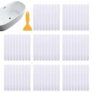 Bath Mats 72 Pcs Bathroom Anti-Slip Shower Strips Transparent Stickers Safety Anti-Skid Bathmat For Floor