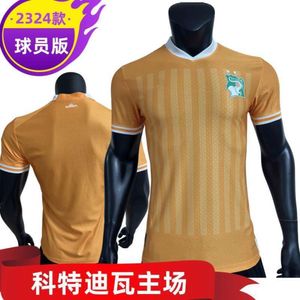 Soccer Jerseys Men 2324 Ivory Coast Home Jersey Player Edition Football Game Printable