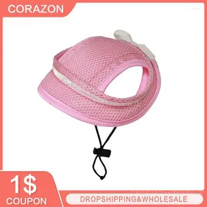 Dog Apparel 1pcs Pet Sun Hat Sandwich Sandwich Summer Protection deve ter beisebol legal monocromático