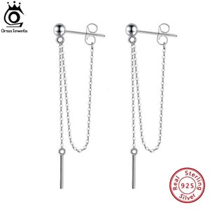 Orsa Gioielli di moda 925 Sterling Silver Leghing Orecchini per donne per le donne Drop Earings Regali di gioielli Ape52 240403