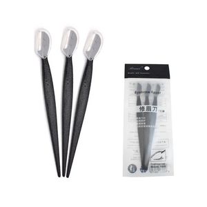 2024 3PCS/SET BROW RAZOR HAIL HAROVE HAROVER TRIMMMER TRIMMER TRIMMM